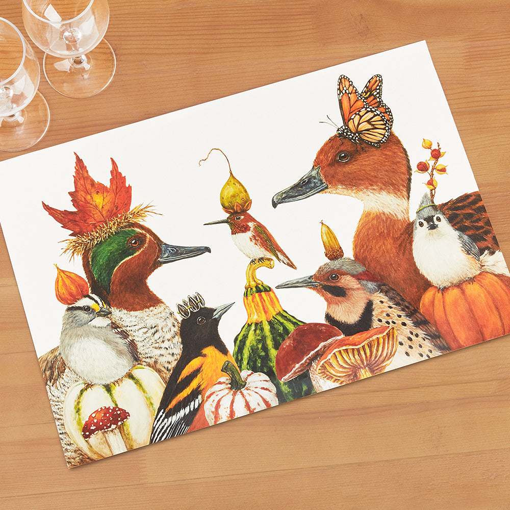 Hester & Cook Paper Placemats, We Gather Together