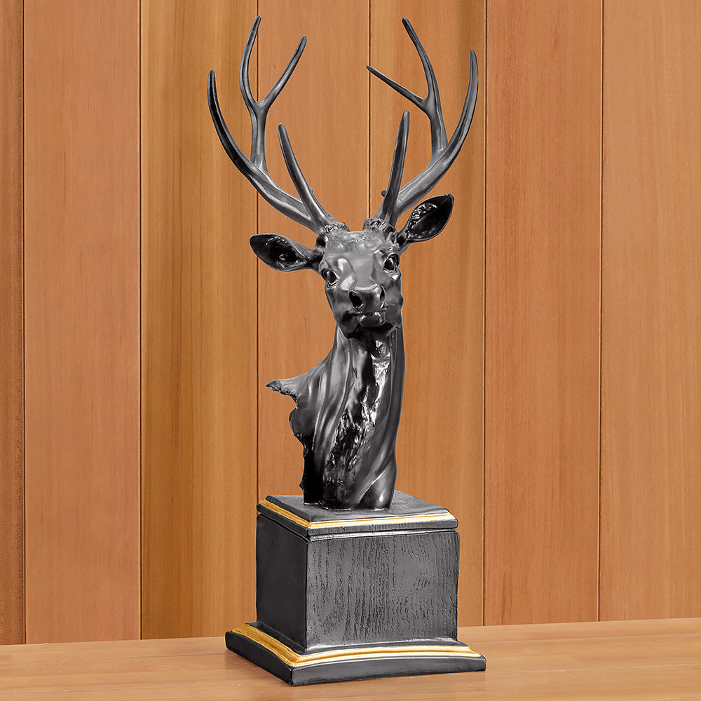 Resin Deer Bust Sculpture