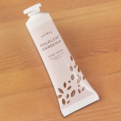 Thymes Goldleaf Gardenia Travel Size Hand Cream