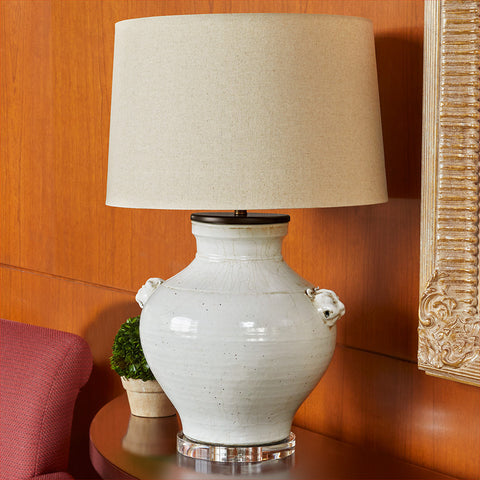 Port 68 Tang Crackled Porcelain Lamp