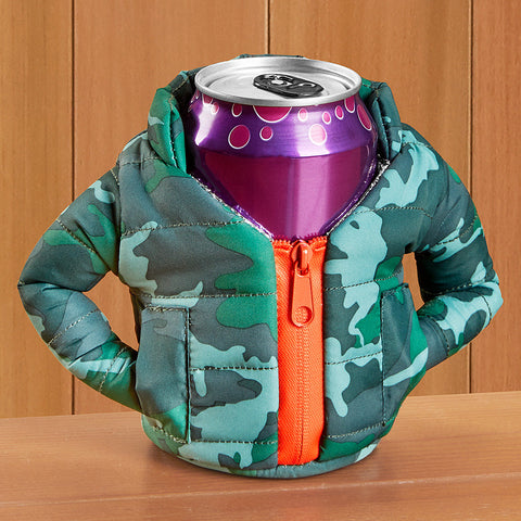 Puffin Insulated Jacket Can Koozie