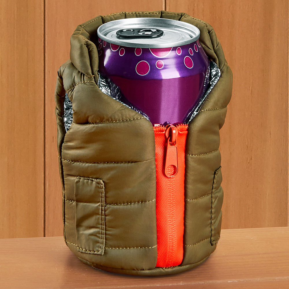 Puffin Insulated Vest Can Koozie