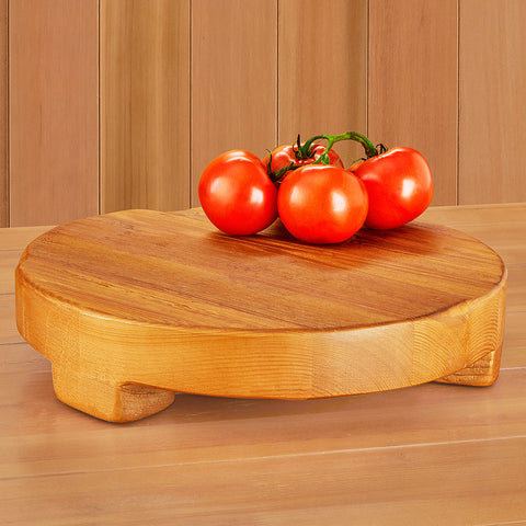 etúHOME Classic Wood Trivet, Round