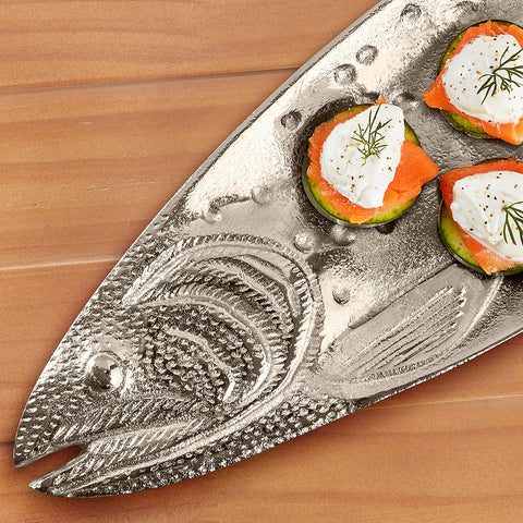 Aluminum Fish Serving Tray