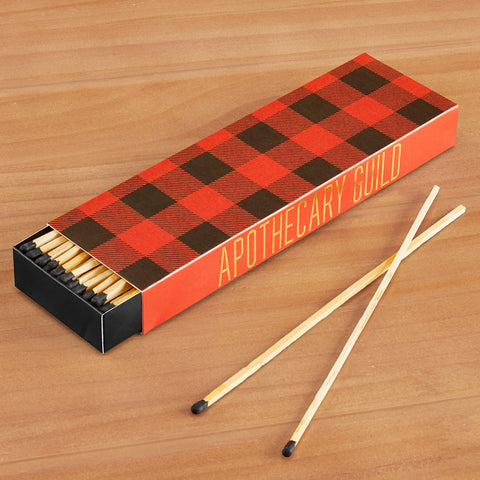 Apothecary Guild Long Reach Matches, Buffalo Plaid