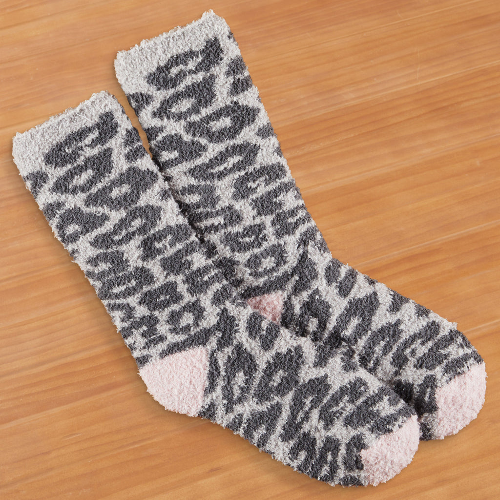World's Softest Women's Fireside Crew Socks To The Nines Manitowish Waters