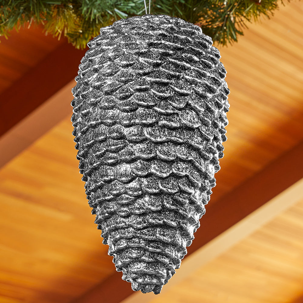 Antique Pinecone Shatterproof Ornament - 12"