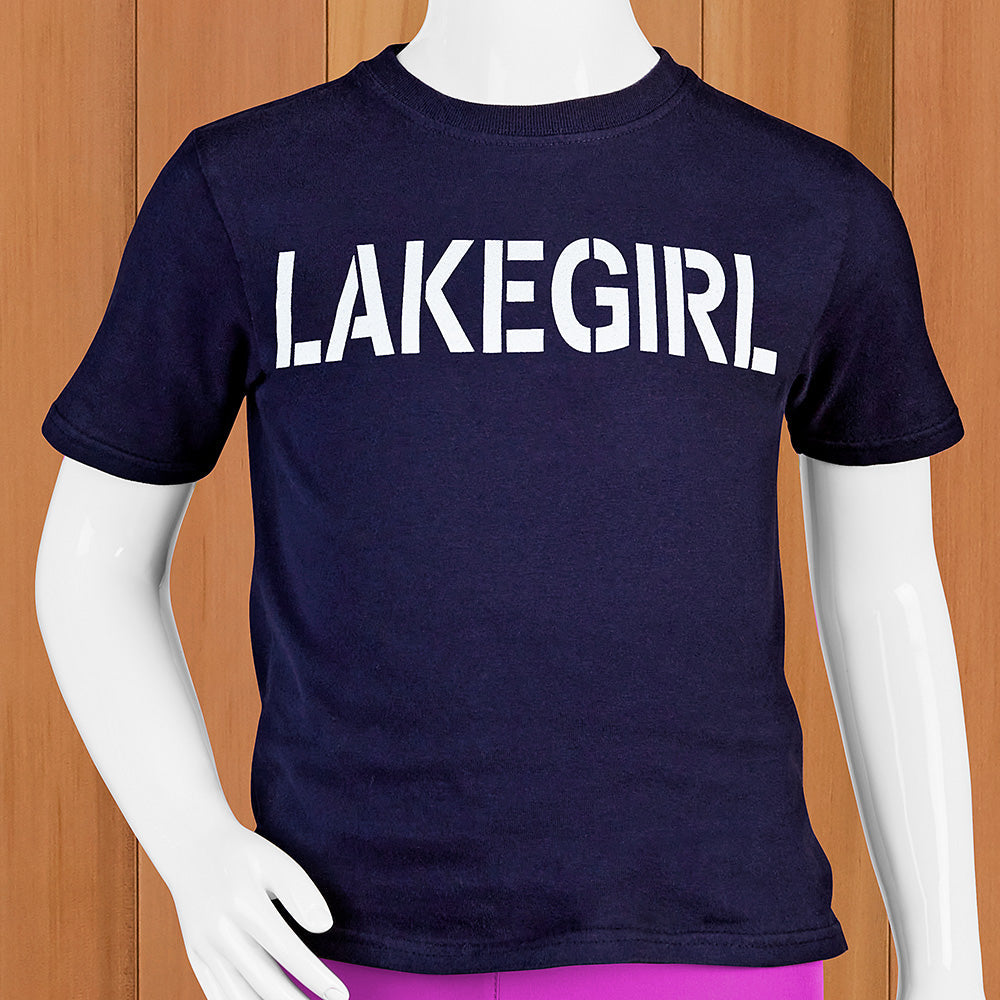 Lakegirl Youth Girls' "Simply Lakegirl" Tee