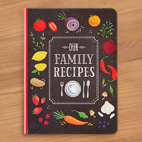 "Our Family Recipes" Cooking and Recipe Journal