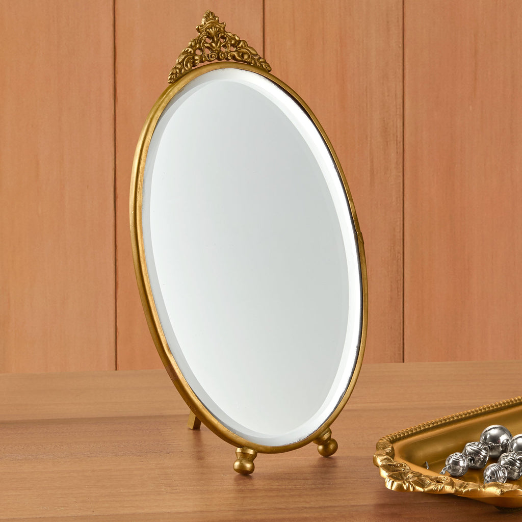 Antique-Inspired Victorian Vanity Mirror