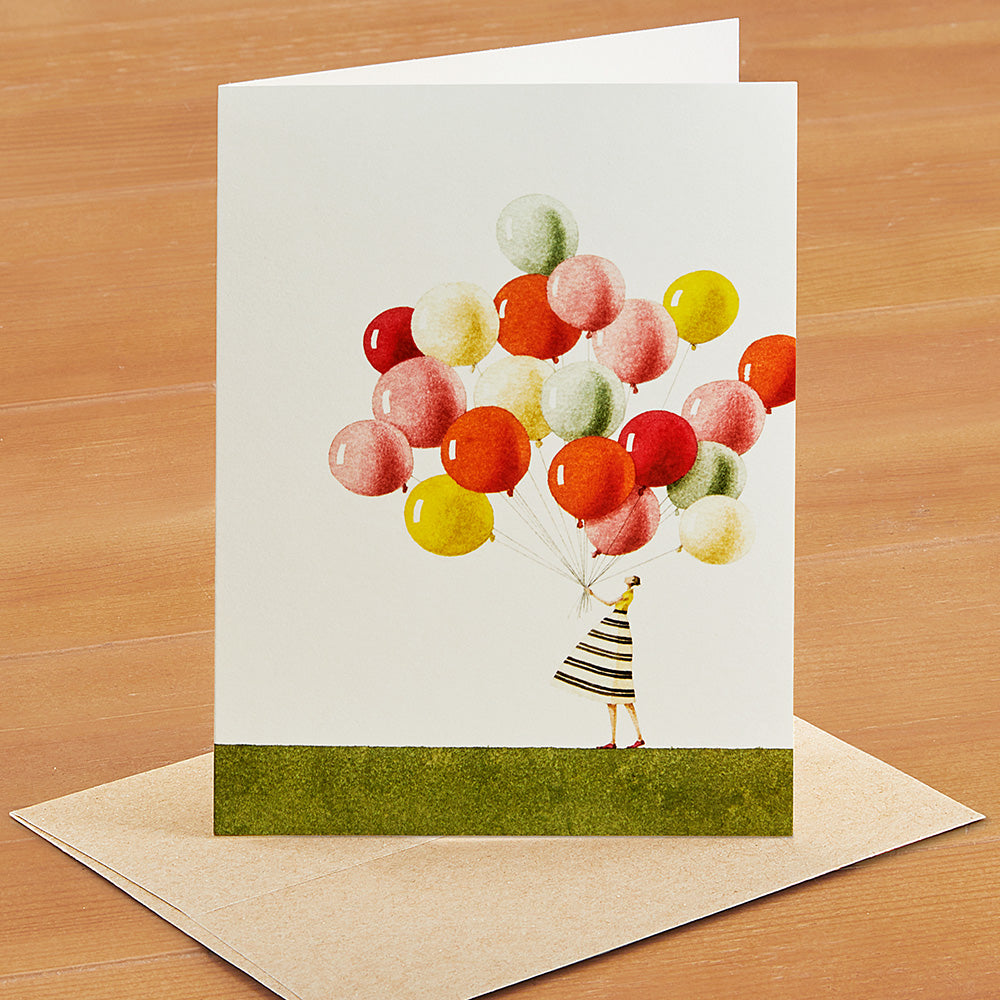 Hester & Cook Greeting Card, Balloons