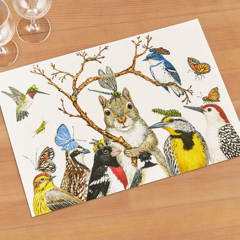 Hester & Cook Paper Placemats, Bug Day Afternoon
