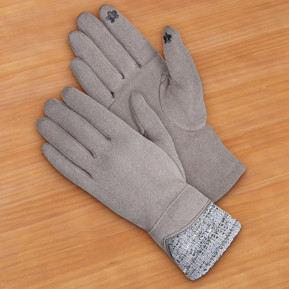 Charlie Paige Luxe Vegan Suede Gloves