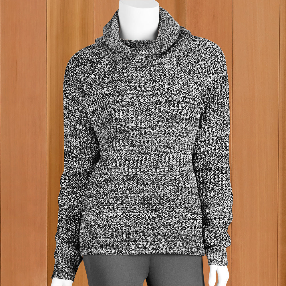 Charlie Paige Chunky Cowl Neck Sweater