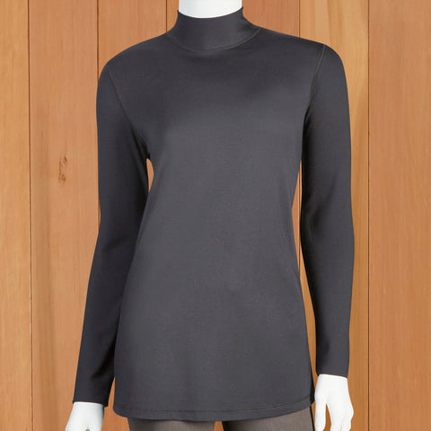 Renuar Women's Mock Neck Jersey Top