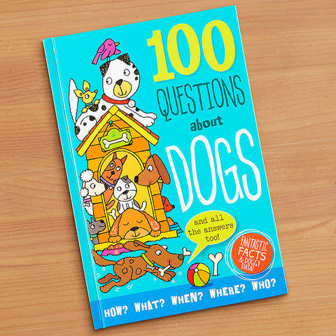 100 Questions About Dogs Children's Book by Peter Pauper Press