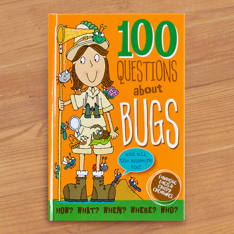"100 Questions About Bugs" Children's Book by Peter Pauper Press