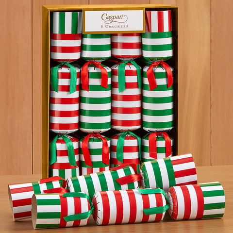 Caspari Party Crackers – Red & Green