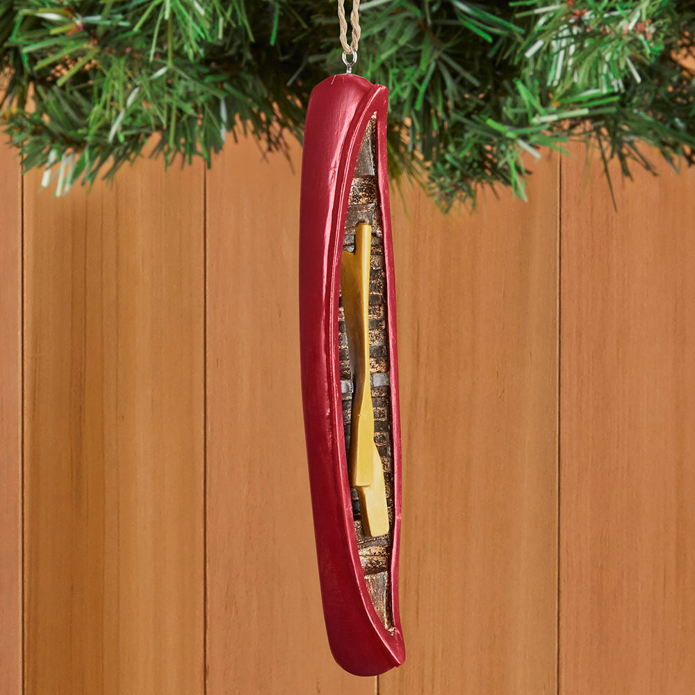 Canoe and Paddles Ornament