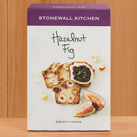 Stonewall Kitchen Hazelnut Fig Biscotti Crisps