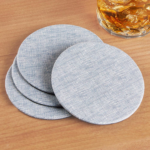 Bodrum Pronto Vinyl Coasters, Set of 4