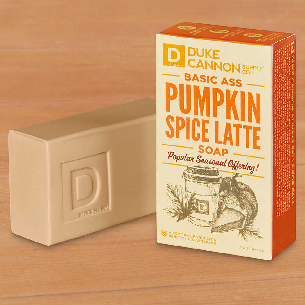 Duke Cannon Big Ass Brick of Soap, Pumpkin Spice Latte