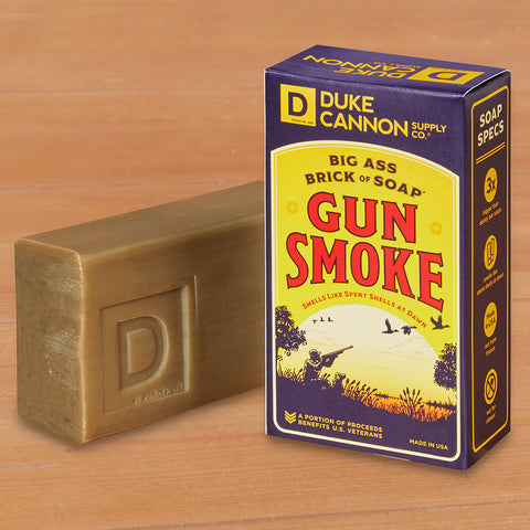 Duke Cannon Big Ass Brick of Soap, Gun Smoke