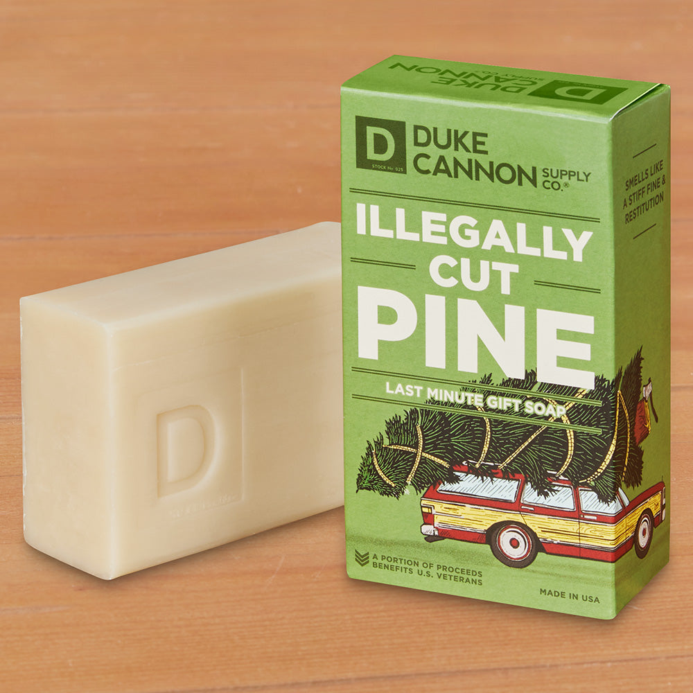 Duke Cannon Big Ass Brick of Soap, Illegally Cut Pine