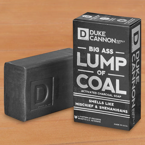 Duke Cannon Big Ass Brick of Soap, Lump of Coal