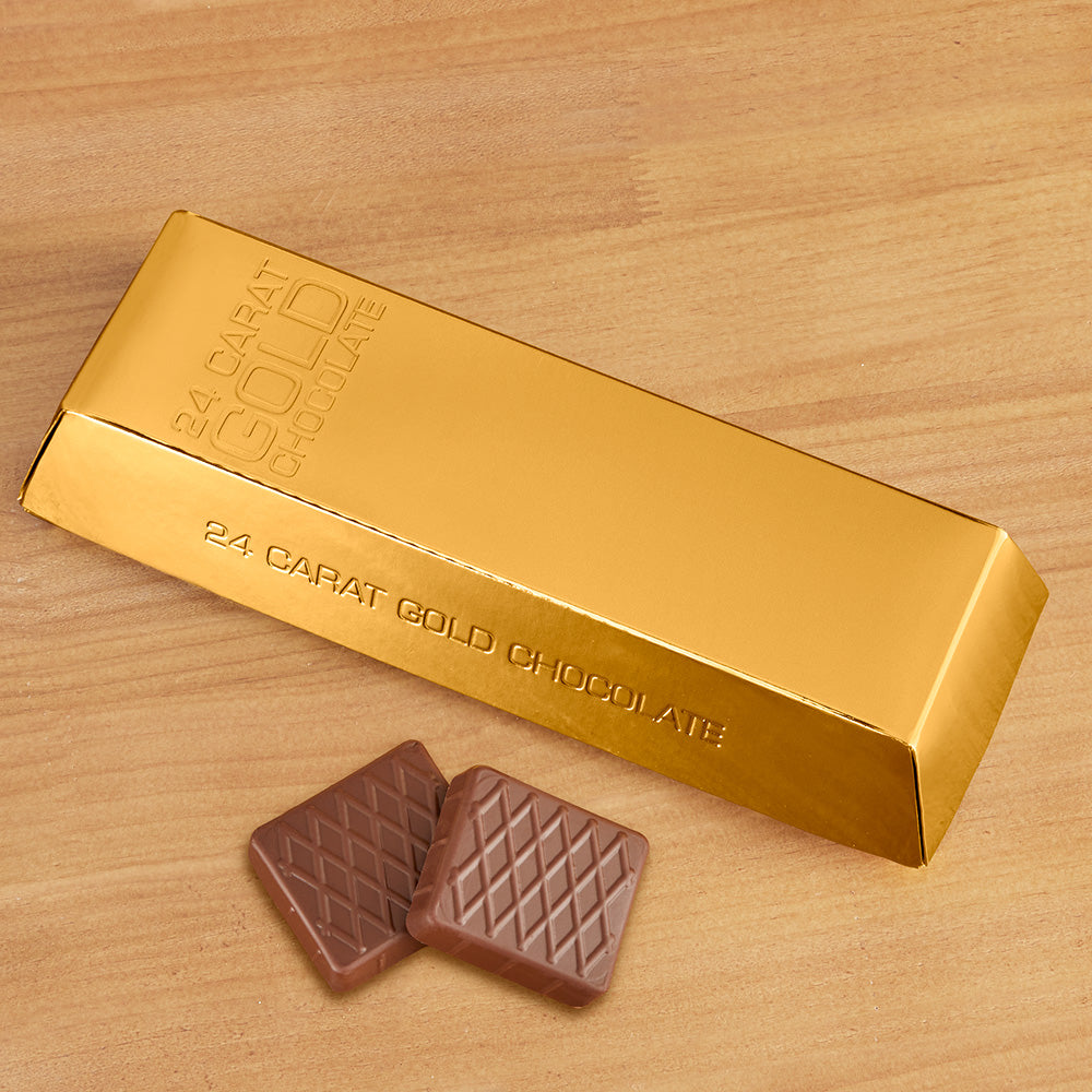 South Bend Chocolate Company 24 Carat Gold Chocolate Bar