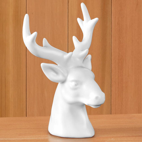 Rocky Mountain Ceramic Stag Bust
