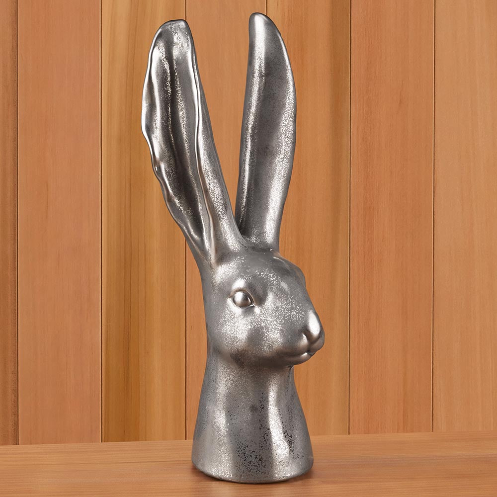Ceramic Rabbit Bust