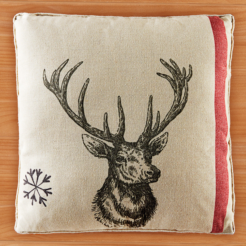 Heartland Holiday 16" Reindeer Pillows