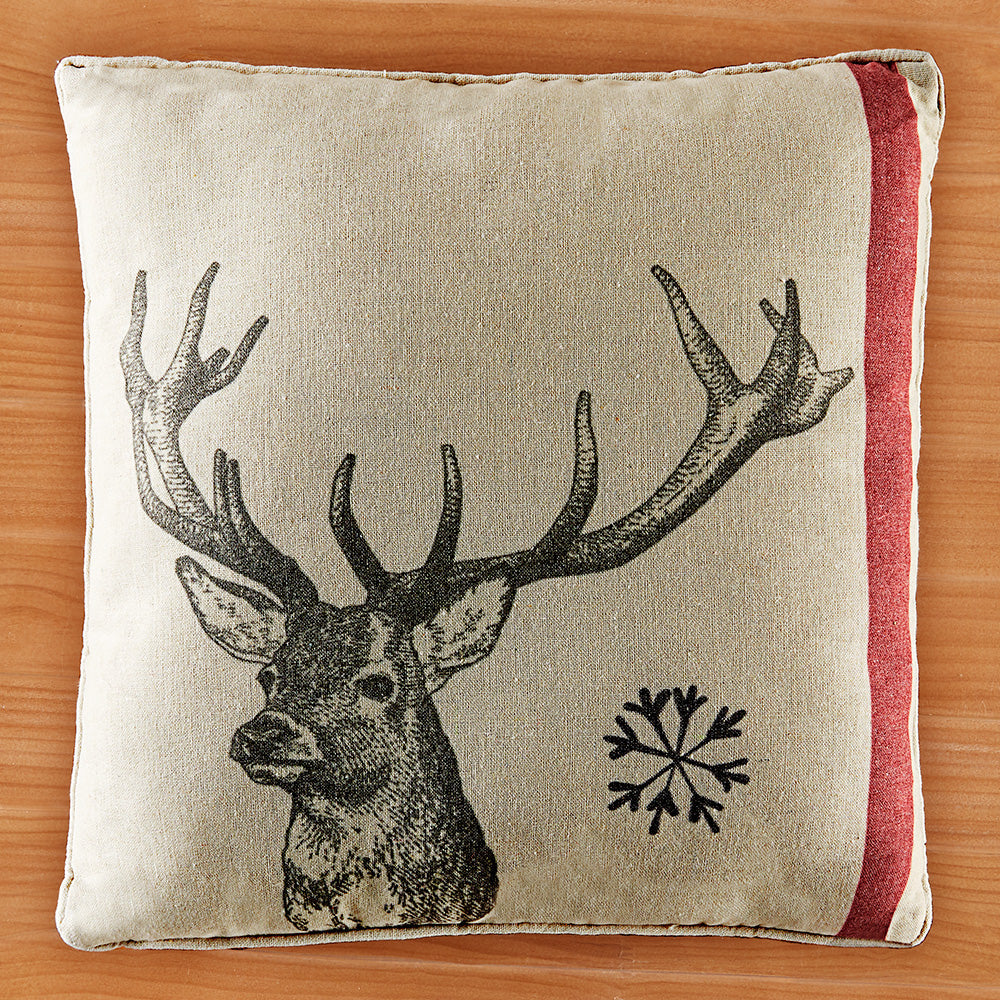 Heartland Holiday 16" Reindeer Pillows