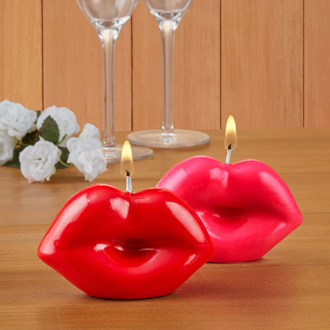 Néos Kiss Me Lips Candle, Set of 2