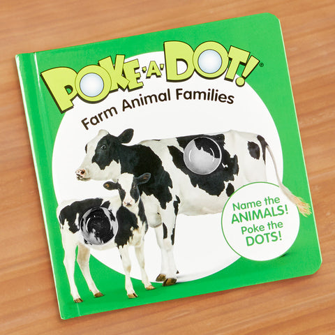 "Poke-A-Dot!: Farm Animal Families" Children's Book by Melissa & Doug