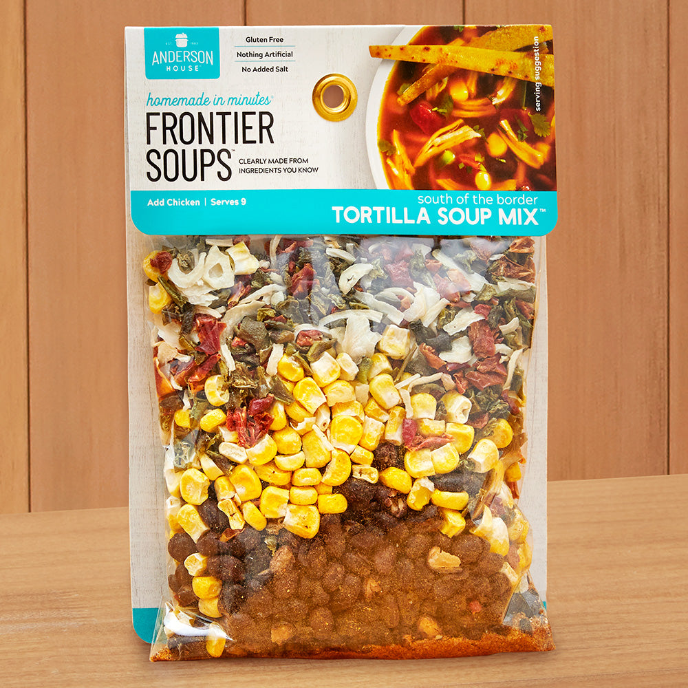 Frontier Soups Homemade in Minutes Mix - South of the Border Tortilla Soup