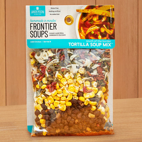 Frontier Soups Homemade in Minutes Mix - South of the Border Tortilla Soup