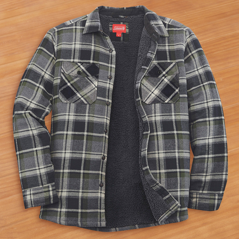 Men's Coleman® Flannel Shirt Jacket, Plaid