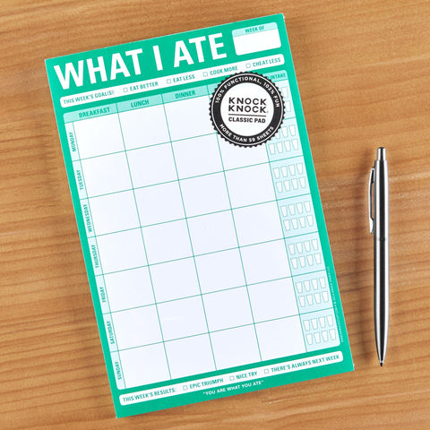Food Tracking Notepad