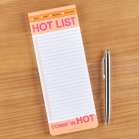Make-a-List Planning Notepad