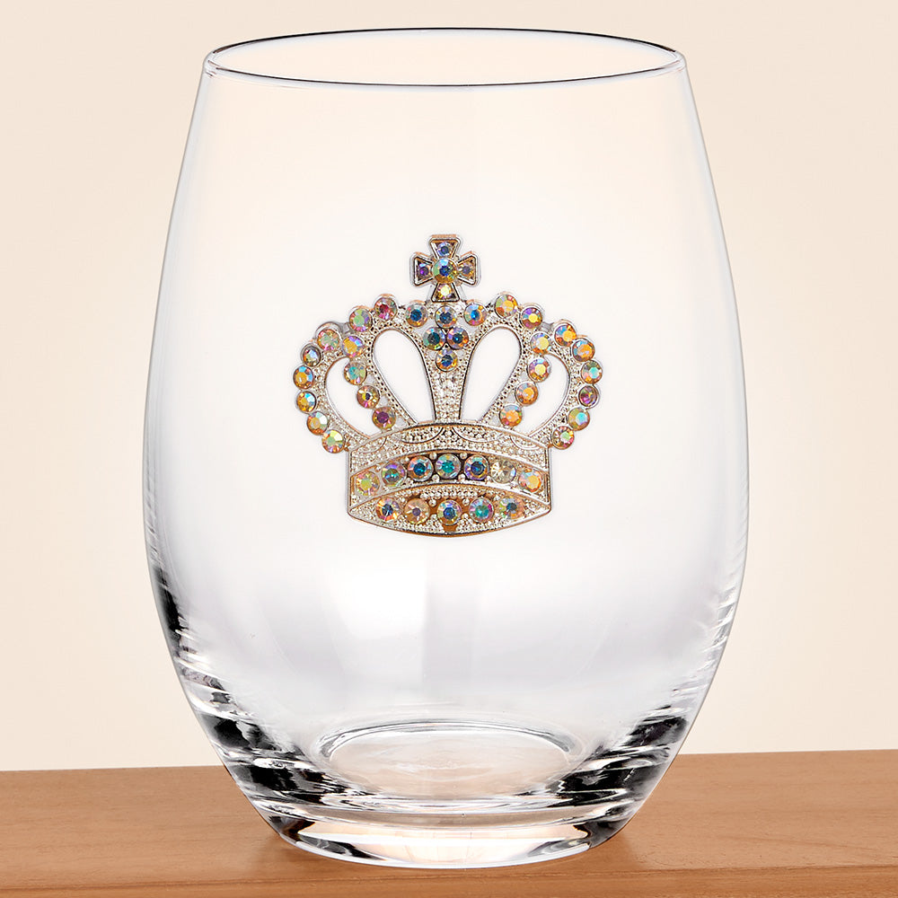 Crown Jeweled Glassware by The Queens' Jewels