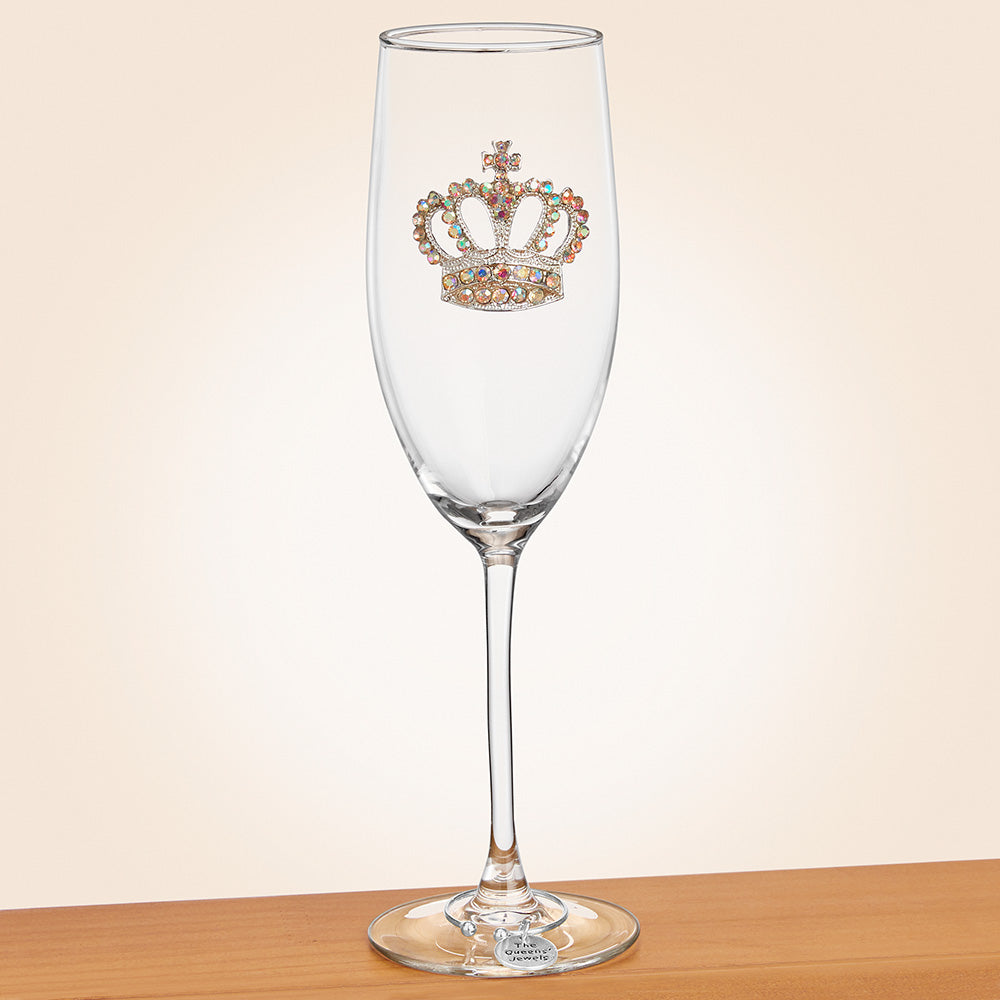 Crown Jeweled Glassware by The Queens' Jewels