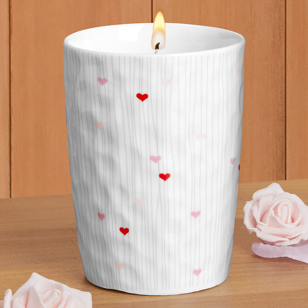 Mixture Valentine Candle, Cashmere