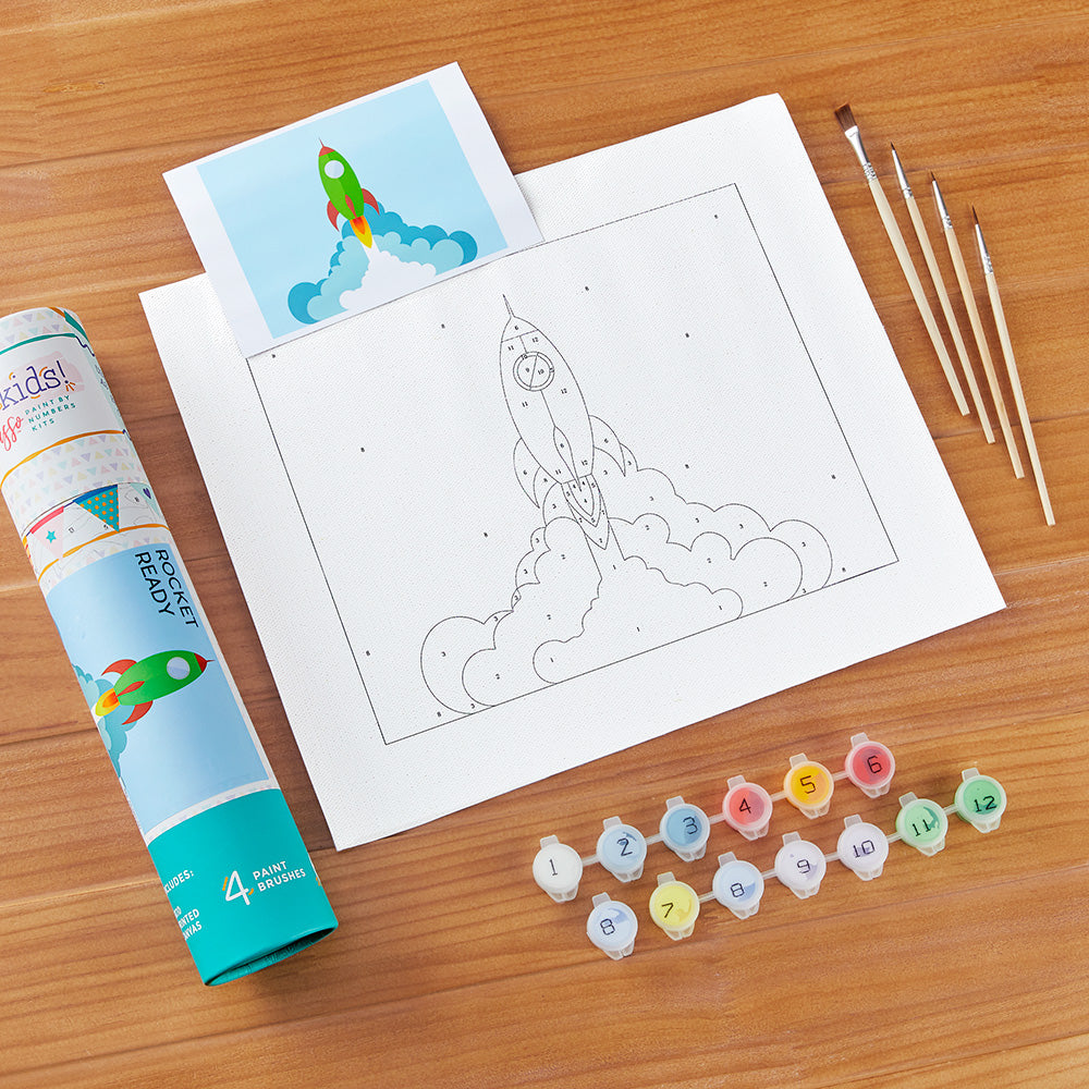 Pink Picasso Paint-by-Numbers Kit, KIDS! – To The Nines Manitowish Waters