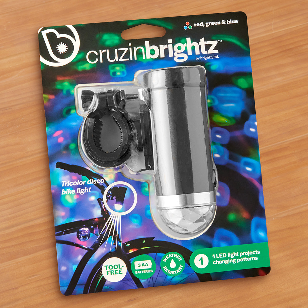 Cruzin Brightz LED Disco Bicycle Light