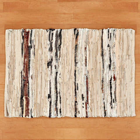 Lexington Stripe 2' x 3' Woven Chindi Rug