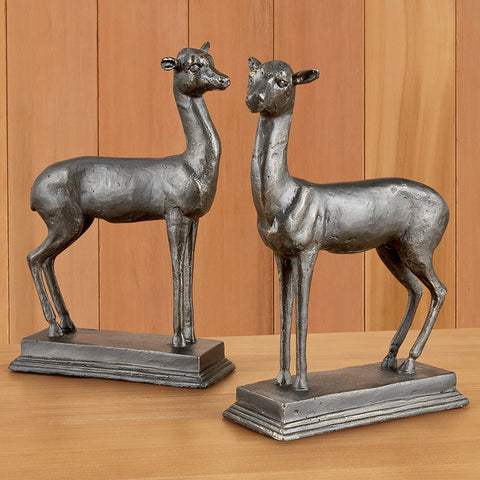 Iron Fawn Sculptures