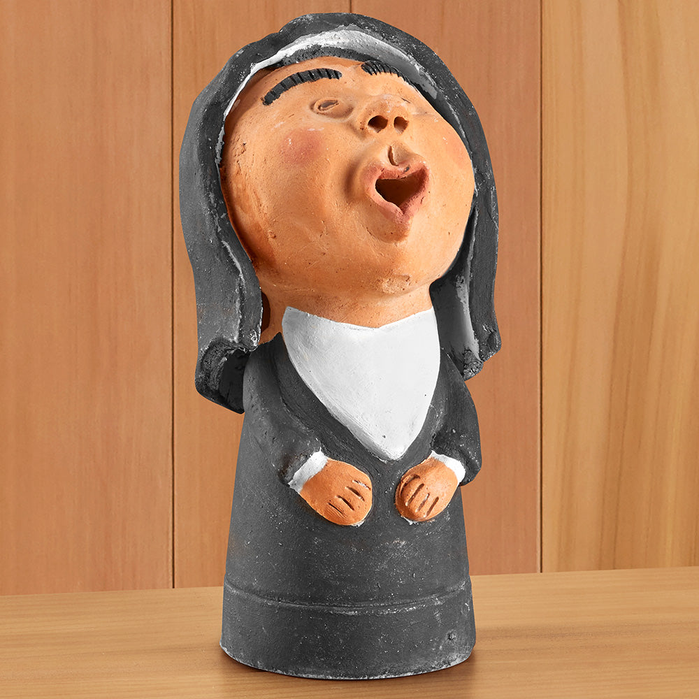 Caroling Nun Figurines