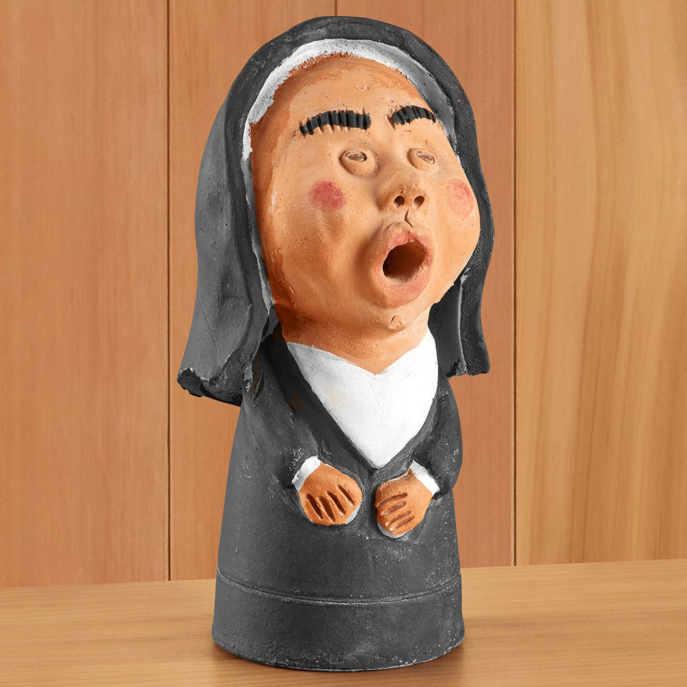 Caroling Nun Figurines